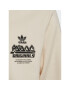 adidas Jopa Graphic Half-Zip Sweatshirt HK2844 Bež Regular Fit - Pepit.si