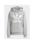 adidas Jopa Trefoil Hoodie IB7437 Siva Regular Fit - Pepit.si