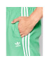 adidas Kopalne hlače adicolor Classics 3-Stripes HF2119 Zelena Regular Fit - Pepit.si