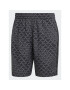 adidas Kopalne hlače Originals Monogram Swim Shorts HT4417 Črna Regular Fit - Pepit.si