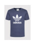 adidas Majica adicolor Classics Trefoil HE9512 Mornarsko modra Regular Fit - Pepit.si