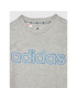 adidas Performance adidas Majica Lin HE9272 Siva Regular Fit - Pepit.si