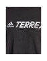 adidas Majica Terrex Classic Logo HF3286 Črna Regular Fit - Pepit.si