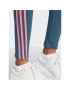 adidas Pajkice Future Icons 3-Stripes Leggings IM2518 Turkizna Regular Fit - Pepit.si