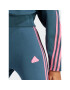 adidas Pajkice Future Icons 3-Stripes Leggings IM2518 Turkizna Regular Fit - Pepit.si