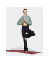 adidas Jopa Yoga Studio Crop Sweatshirt HR5086 Zelena Loose Fit - Pepit.si