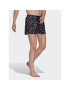 adidas Kopalne hlače Logo Print CLX Swim Shorts Very Short Length HT4345 Črna Regular Fit - Pepit.si