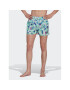 adidas Kopalne hlače Seasonal Floral CLX Very Short Length Swim Shorts HT2120 Zelena Regular Fit - Pepit.si