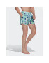 adidas Kopalne hlače Seasonal Floral CLX Very Short Length Swim Shorts HT2120 Zelena Regular Fit - Pepit.si