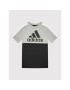 adidas Performance adidas Majica B Cb Logo HC5649 Siva Regular Fit - Pepit.si