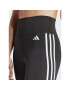 adidas Performance adidas Pajkice Train Essentials 3-Stripes High-Waisted 7/8 Leggings HT5438 Črna - Pepit.si