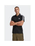 adidas Polo majica Train Essentials Piqué 3-Stripes Training Polo Shirt IB8107 Črna Regular Fit - Pepit.si