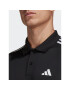 adidas Polo majica Train Essentials Piqué 3-Stripes Training Polo Shirt IB8107 Črna Regular Fit - Pepit.si