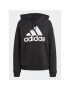 adidas Jopa Essentials Big Logo Oversized French Terry Hoodie HR4934 Črna Loose Fit - Pepit.si