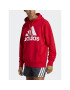 adidas Jopa Essentials French Terry Big Logo Hoodie IC9365 Rdeča Regular Fit - Pepit.si