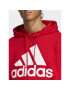 adidas Jopa Essentials French Terry Big Logo Hoodie IC9365 Rdeča Regular Fit - Pepit.si