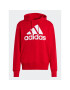 adidas Jopa Essentials French Terry Big Logo Hoodie IC9365 Rdeča Regular Fit - Pepit.si