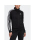 adidas Jopa Primegreen Essentials Warm-Up Slim 3-Stripes Track Top H48443 Črna Slim Fit - Pepit.si