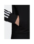 adidas Jopa Primegreen Essentials Warm-Up Slim 3-Stripes Track Top H48443 Črna Slim Fit - Pepit.si