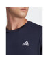 adidas Majica Essentials Single Jersey Embroidered Small Logo T-Shirt HY3404 Modra Regular Fit - Pepit.si