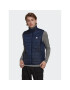 adidas Telovnik Padded Stand Collar Puffer Vest HL9216 Modra Regular Fit - Pepit.si