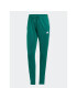 adidas Trenirka Essentials 3-Stripes IJ8785 Zelena Slim Fit - Pepit.si