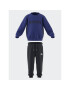 adidas Trenirka komplet Essentials Lineage Jogger Set IB4768 Modra Regular Fit - Pepit.si