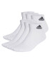 adidas Unisex nizke nogavice Cushioned Sportswear Ankle Socks 6 Pairs HT3442 Bela - Pepit.si