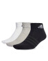 adidas Unisex nizke nogavice Cushioned Sportswear Ankle Socks 6 Pairs IC1292 Siva - Pepit.si