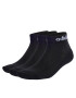 adidas Unisex nizke nogavice Linear Ankle Socks Cushioned Socks 3 Pairs IC1303 Črna - Pepit.si