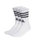 adidas Visoke nogavice Unisex 3-Stripes Cushioned Crew Socks 3 Pairs HT3458 Bela - Pepit.si