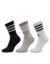 adidas Visoke nogavice Unisex 3-Stripes Cushioned Crew Socks 3 Pairs IC1323 Siva - Pepit.si