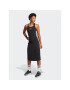 adidas Vsakodnevna obleka Adicolor Classics 3-Stripes Long Tank Dress IC5503 Črna Slim Fit - Pepit.si