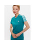 adidas Vsakodnevna obleka Essentials 3-Stripes Tee Dress IL3382 Turkizna Fitted Fit - Pepit.si