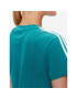 adidas Vsakodnevna obleka Essentials 3-Stripes Tee Dress IL3382 Turkizna Fitted Fit - Pepit.si