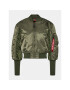 Alpha Industries Bomber jakna MA-1 Cyber 108008 Zelena Regular Fit - Pepit.si