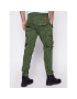 Alpha Industries Hlače iz tkanine Combat 126215 Zelena Slim Fit - Pepit.si