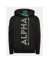 Alpha Industries Jopa Back Print 178318 Črna Regular Fit - Pepit.si