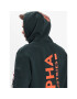 Alpha Industries Jopa Back Print 178318 Mornarsko modra Regular Fit - Pepit.si