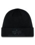 Alpha Industries Kapa 3D Beanie 168910 Črna - Pepit.si