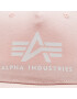 Alpha Industries Kapa s šiltom Basic 186902 Roza - Pepit.si