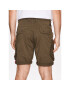 Alpha Industries Kratke hlače iz tkanine Combat Short Zelena Slim Fit - Pepit.si