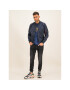 Alpha Industries Majica Basic 100501 Mornarsko modra Regular Fit - Pepit.si