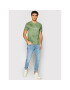 Alpha Industries Majica Basic T Batik 116517 Zelena Regular Fit - Pepit.si