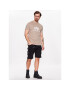 Alpha Industries Majica Basic T-Shirt Bež Regular Fit - Pepit.si