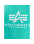 Alpha Industries Majica Basic 100501 Zelena Regular Fit - Pepit.si