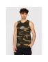 Alpha Industries Majica brez rokavov Basic Camo 126566C Zelena Regular Fit - Pepit.si