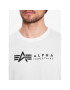 Alpha Industries Set dveh majic Alpha Label 118534 Bela Regular Fit - Pepit.si