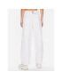 BDG Urban Outfitters Hlače iz tkanine BDG LOGAN CINCH WHITE 76473347 Bela Relaxed Fit - Pepit.si