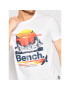 Bench Majica Mendota 120695 Bela Regular Fit - Pepit.si